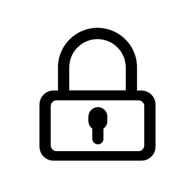 Güvenli alışveriş iconu.