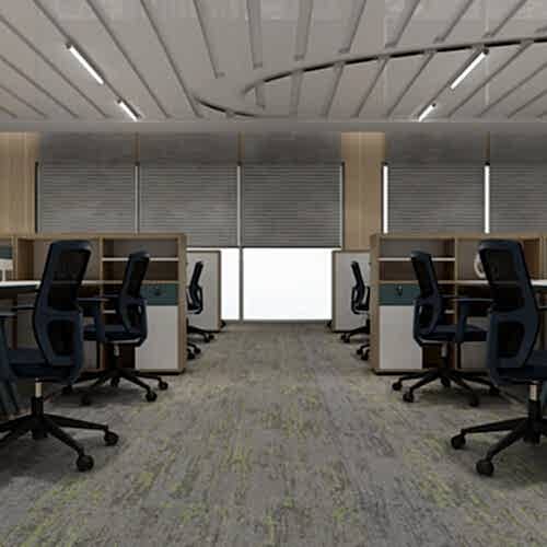 Newton 208 karo halı, paketler halinde satılır.