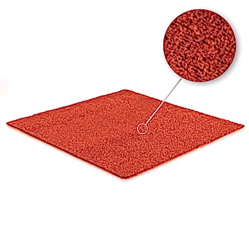 Kırmızı Çim Halı 7mm Düz 1130 gr