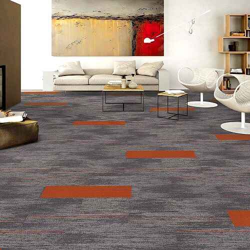 25x100 cm karo halı Darvin 32 küflenmez özelliktedir.