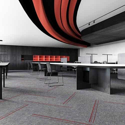 Matisse 2106 karo halı 4 mm hav boyuna sahiptir.