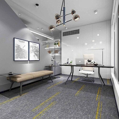 Karo halı Matisse 2103 ses ve ısı yalıtımı sağlar, toza karşı dirençlidir.