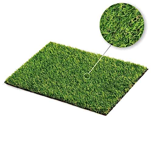 Premium kalite yapay çim halı modeli.