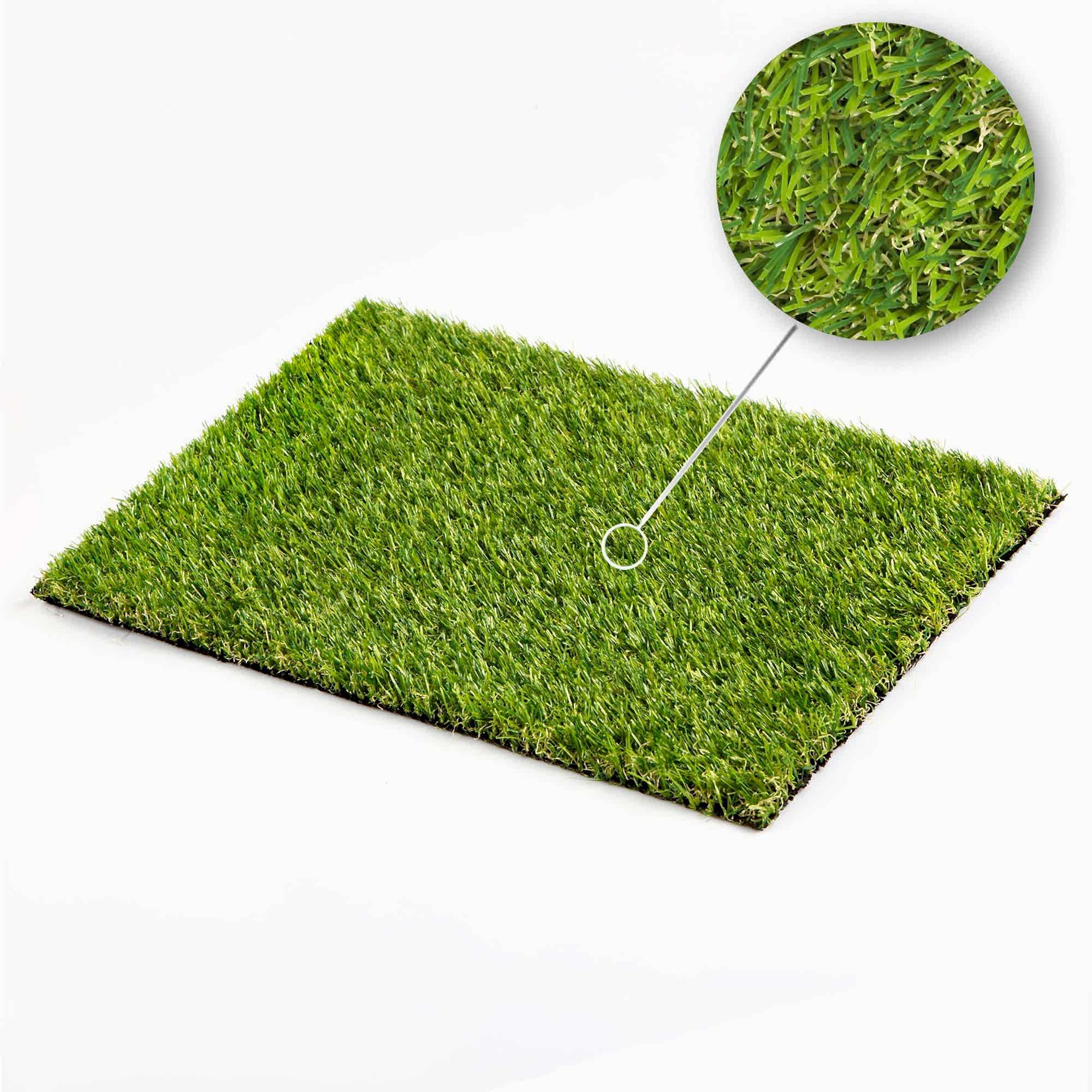 Premium kalite yapay çim halı modeli.