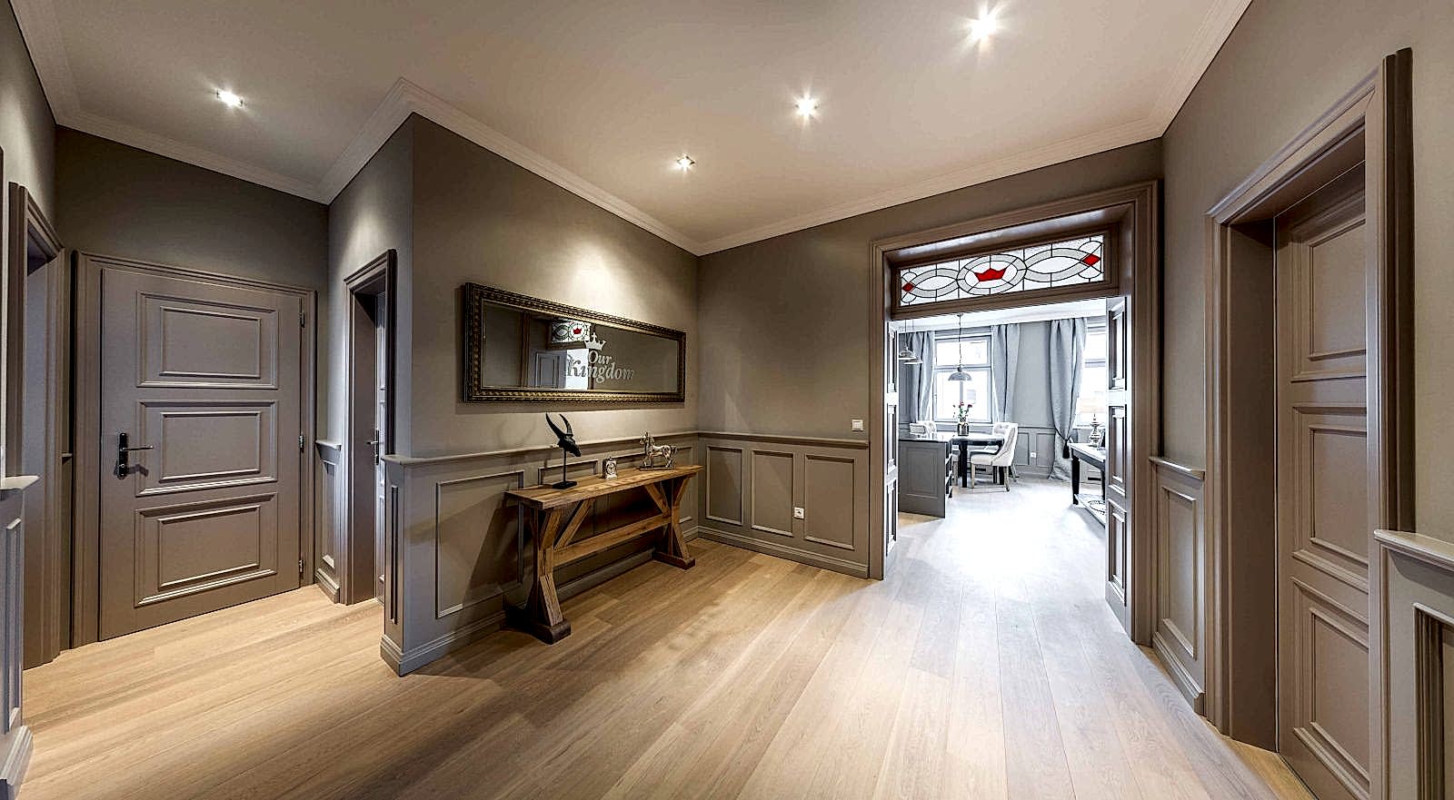 Natural ahşap görünümlü laminanat parke Brussels 150 Blonde