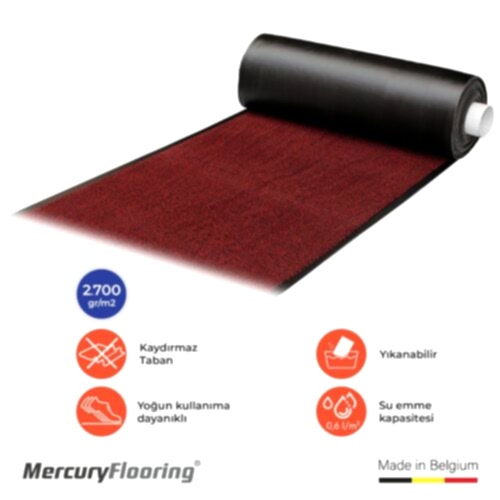 Faro Bordo Nem ve Toz Alıcı Yolluk - Genişlik 120 cm