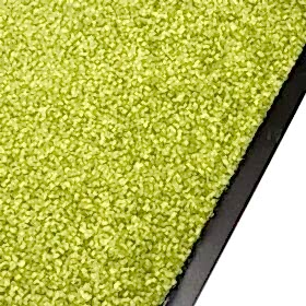 Yoğun kullanıma uygun, Belçika üretimi yeşil kapı önü paspas