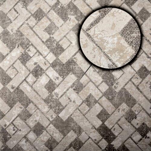 Deco Grande XL 116403 Kabartmalı & Embosslu Duvar Kağıdı