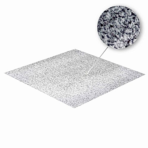 Beyaz 7mm Düz Çim Halı 800 gr